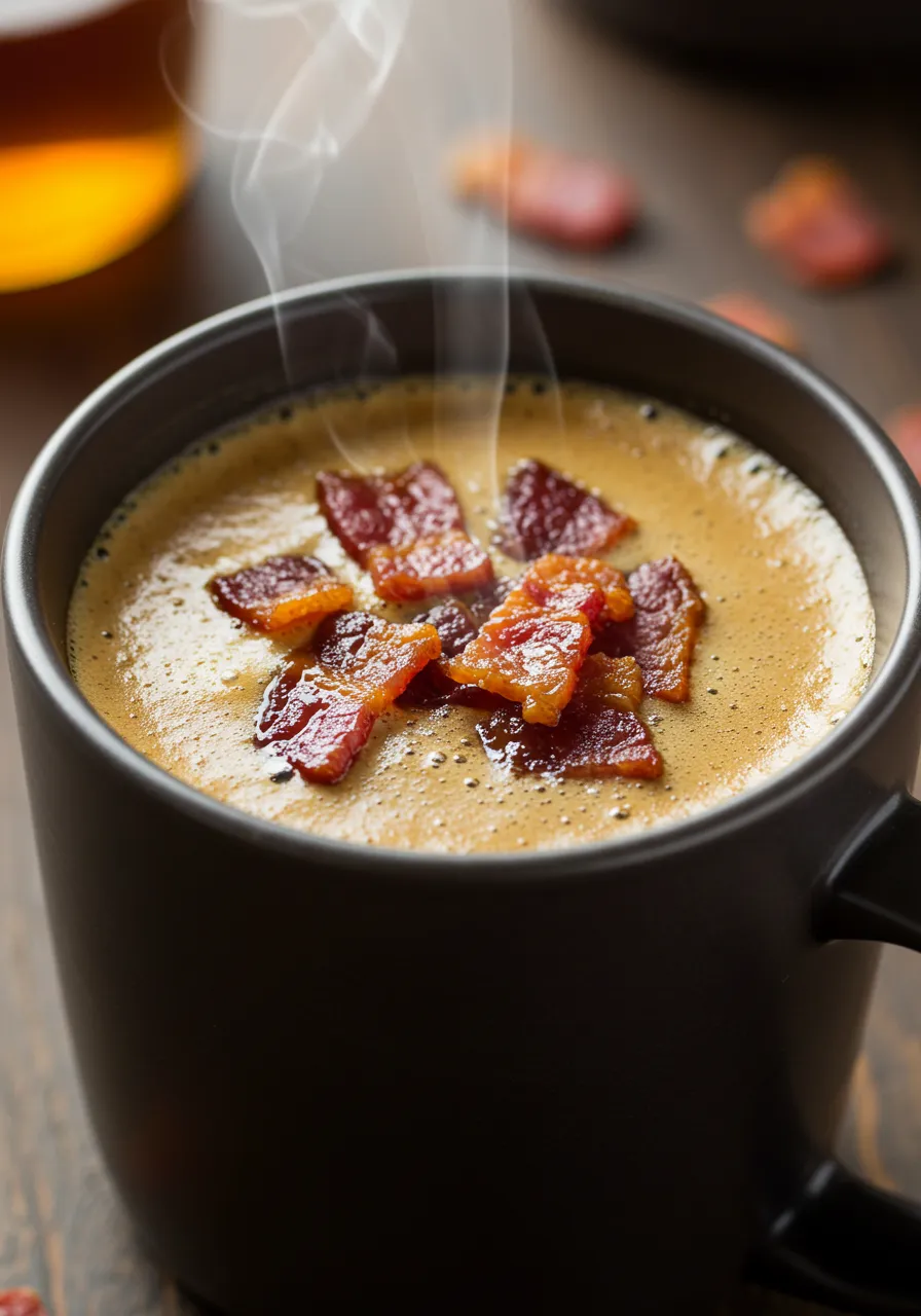 Maple Bacon Coffee Dip - secondary view